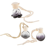 Maxbell 10ml Empty Perfume Bottle Pendant Car Hanging Ornament Home Decor 5Pieces