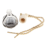 Maxbell 100Pcs Empty Perfume Bottle Pendant Car Hanging Ornament Home Decor Pumpkin