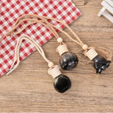 Maxbell 10pcs Empty Perfume Bottle Pendant Car Hanging Ornament Home Decor Flower