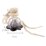 Maxbell 30pcs Empty Perfume Bottle Pendant Car Hanging Ornament Home Decor Flower