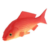 Maxbell 3D PU Plastic Simulated Animal Fish Red Carp Realistic Fish Model Crafts Kids Toy Kitchen Decor - Aladdin Shoppers