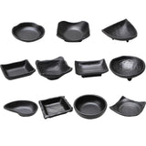 Maxbell 4Pcs Japanese Sushi Sauce Dipping Bowl Party Snack Nut Tray Butter Dishes
