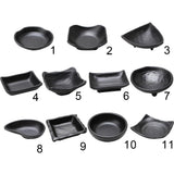 Maxbell 4Pcs Japanese Sushi Sauce Dipping Bowl Party Snack Nut Tray Butter Dishes