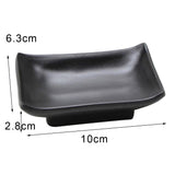Maxbell 4Pcs Japanese Sushi Sauce Dipping Bowl Party Snack Nut Tray Butter Dishes