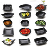 Maxbell 4Pcs Japanese Sushi Sauce Dipping Bowl Party Snack Nut Tray Butter Dish