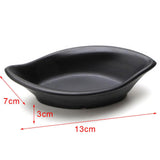 Maxbell 2Pcs Japanese Sushi Sauce Dipping Bowl Party Snacks Nuts Tray Butter Dish