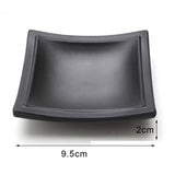 Maxbell 2Pcs Japanese Sushi Sauce Dipping Bowl Party Snack Nut Tray Butter Dish