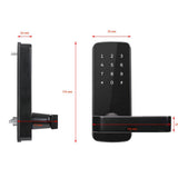 Maxbell Keyless Touch Keypad Lock Password Card Key Entry Electronic Door Lock