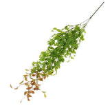 Maxbell 2.76ft Artificial Trailing Ivy Vine Leaf Garland Plants Foliage Floral Red
