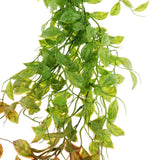Maxbell 2.76ft Artificial Trailing Ivy Vine Leaf Garland Plants Foliage Floral Red
