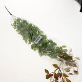 Maxbell 2.76ft Artificial Trailing Ivy Vine Leaf Garland Plants Foliage Floral Red