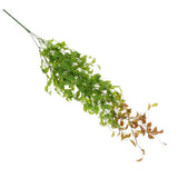 Maxbell 2.76ft Artificial Trailing Ivy Vine Leaf Garland Plants Foliage Floral Red