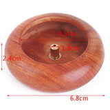 2pcs Wooden Incense Holder Stick Burner Retro Incense Censer Home Decor