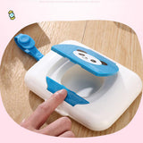 Maxbell Baby Hand Wipe Tissue Box Portable Wet Tissue Paper Holder Box  Purple