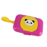 Maxbell Baby Hand Wipe Tissue Box Portable Wet Tissue Paper Holder Box  Purple