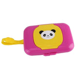 Maxbell Baby Hand Wipe Tissue Box Portable Wet Tissue Paper Holder Box  Purple