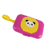 Maxbell Baby Hand Wipe Tissue Box Portable Wet Tissue Paper Holder Box  Purple