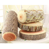 Maxbell 3D Cute Pillow Stump Coussin Round Chair Seat Cushion Sofa Throw Pillow C