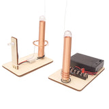 Maxbell DIY Science Educational Toys Wireless Power Transmission Table Lamp Kits