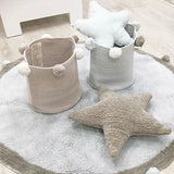 Maxbell Foldable Laundry Bag Clothes Storage Baskets Kids Toy Basket Organizer Green