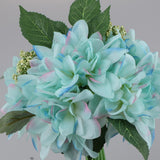 Maxbell Bride holding flowers Artificial Silk Romantic Wedding Bouquet Blue