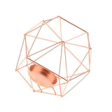 18Pcs Geometric Candle Holder Metal Pillar Candlestick Luxury Centerpieces