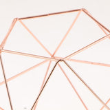 18Pcs Geometric Candle Holder Metal Pillar Candlestick Luxury Centerpieces