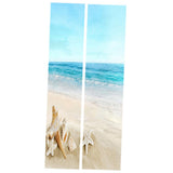 Maxbell Self Adhesive Door Wall Fridge Sticker Decal PVC 3D Art Mural Home Decor C