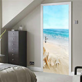 Maxbell Self Adhesive Door Wall Fridge Sticker Decal PVC 3D Art Mural Home Decor C