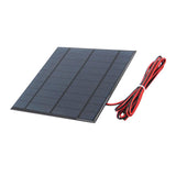 Maxbell Maxbell Mini Solar Panel Battery Charger Power Solar Cell Panel DIY Toy 5V 840mA