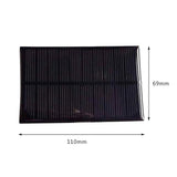 Maxbell High Efficiency Solar Panel Charger Battery Power Solar Cell 250mA-5V