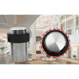 Maxbell Stainless Steel Round Door Stop Stopper Wedge Jam Block Floor Protector 46mm