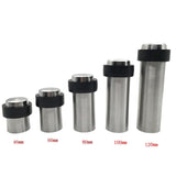 Maxbell Stainless Steel Round Door Stop Stopper Wedge Jam Block Floor Protector 46mm