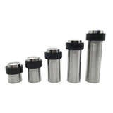 Maxbell Stainless Steel Round Door Stop Stopper Wedge Jam Block Floor Protector 46mm