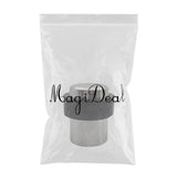 Maxbell Stainless Steel Round Door Stop Stopper Wedge Jam Block Floor Protector 46mm
