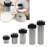 Maxbell Stainless Steel Round Door Stop Stopper Wedge Jam Block Floor Protector 46mm