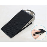 Maxbell Rubber Stainless Steel Door Stopper Stop Door Block Wedge Kids Protector A