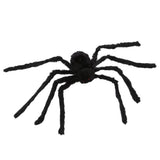 Maxbell Black  Hairy Spider Props for Halloween Party Haunted House Decoration 90cm