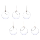 Maxbell 6x Hanging Glass Geometric Pot Hydroponic Flower Vase Container Flowerpot with Ropes - Aladdin Shoppers