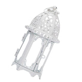 Maxbell 2x Glass Tealight Candle Holder Wrought Iron Lantern Wedding Decorations