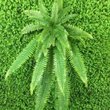 Artificial Persian grass wall hanging home decoration green simulation fern grass plant rattan - Aladdin Shoppers