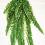 Artificial Persian grass wall hanging home decoration green simulation fern grass plant rattan - Aladdin Shoppers