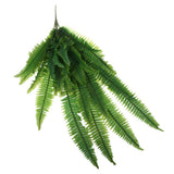 Artificial Persian grass wall hanging home decoration green simulation fern grass plant rattan - Aladdin Shoppers