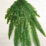 Artificial Persian grass wall hanging home decoration green simulation fern grass plant rattan - Aladdin Shoppers