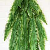 Artificial Persian grass wall hanging home decoration green simulation fern grass plant rattan - Aladdin Shoppers
