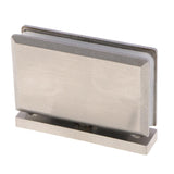 4x 360 Degree Bathroom Showcase Cabinet Bracket Glass Shower Door Hinge-5mm