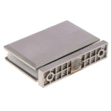 4x 360 Degree Bathroom Showcase Cabinet Bracket Glass Shower Door Hinge-5mm