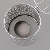 Maxbell 2pcs Electroplated Metal Birdcage Shape Tea Light Candle Holder