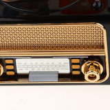 Maxbell Maxbell Romantic Couple Retro Radio Model Mechanical Music Box Gift Choosing, 13x12x16cm/5.12x 4.72 x 6.30inch