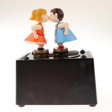 Maxbell Maxbell Romantic Couple Retro Radio Model Mechanical Music Box Gift Choosing, 13x12x16cm/5.12x 4.72 x 6.30inch